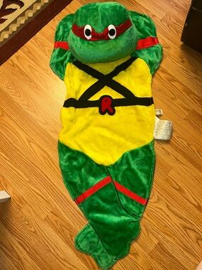 TMNT PIllow Pal RARE 1989 Raphael  GUC